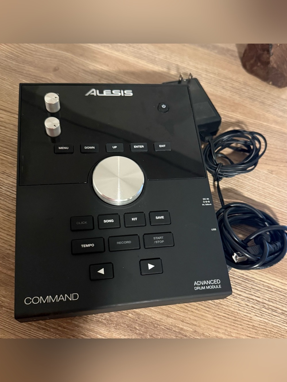 Alesis Command Advanced Drum Module Cables Power Adapter Not Tested For Parts